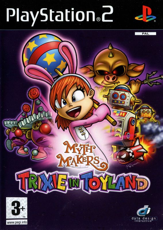 Myth Makers: Trixie in Toyland box art for Wii